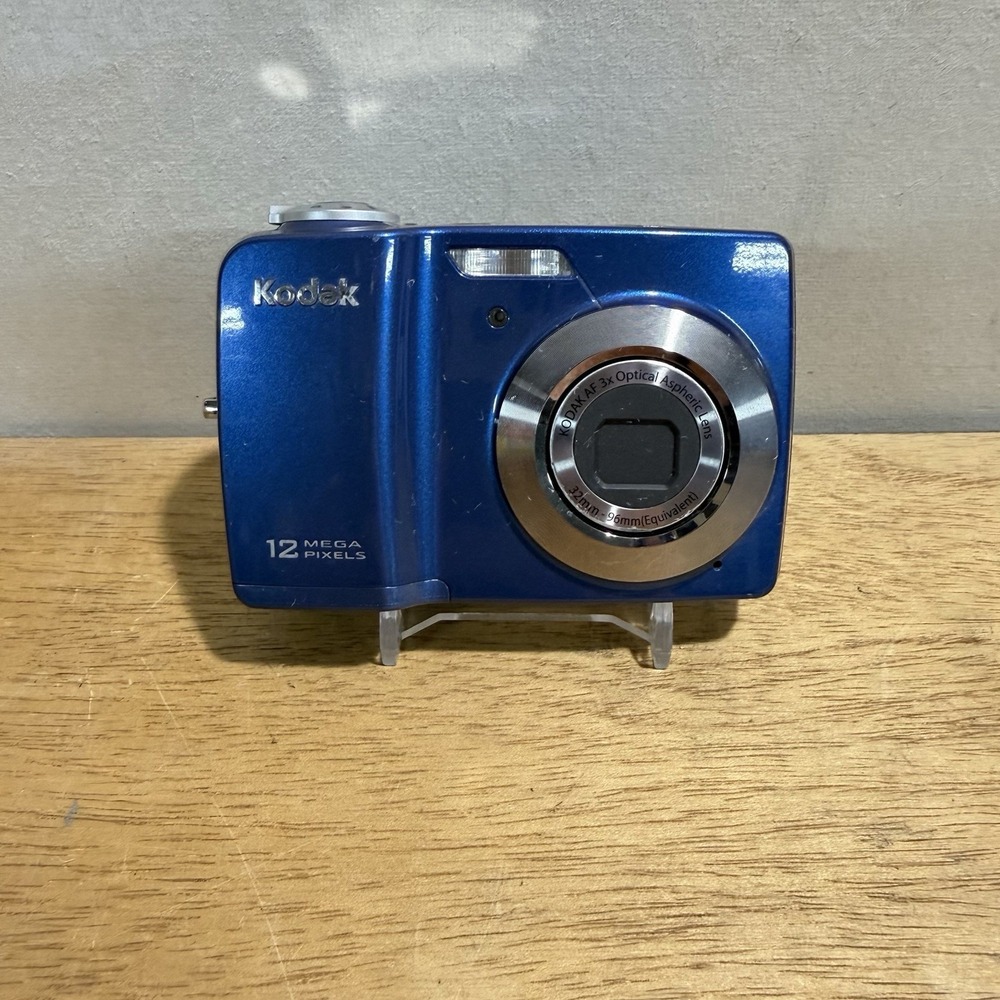 Kodak EasyShare CD82 12.0MP Compact Point Shoot Digital Camera Blue Y2K Tested